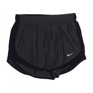 Nike Black and Gray Heather Tempo Running Shorts